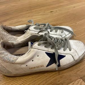 Golden goose gently worn sneakers. Size 8